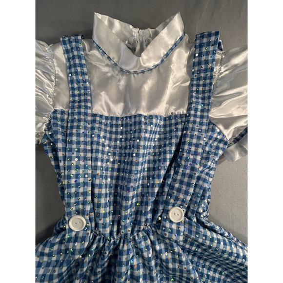 Rubies Wizard of Oz Dorothy‎ Halloween Costume Size Girls Medium - Picture 2 of 11